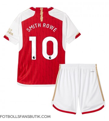 Arsenal Emile Smith Rowe #10 Replika Hemmatröja Barn 2023-24 Kortärmad (+ Korta byxor)